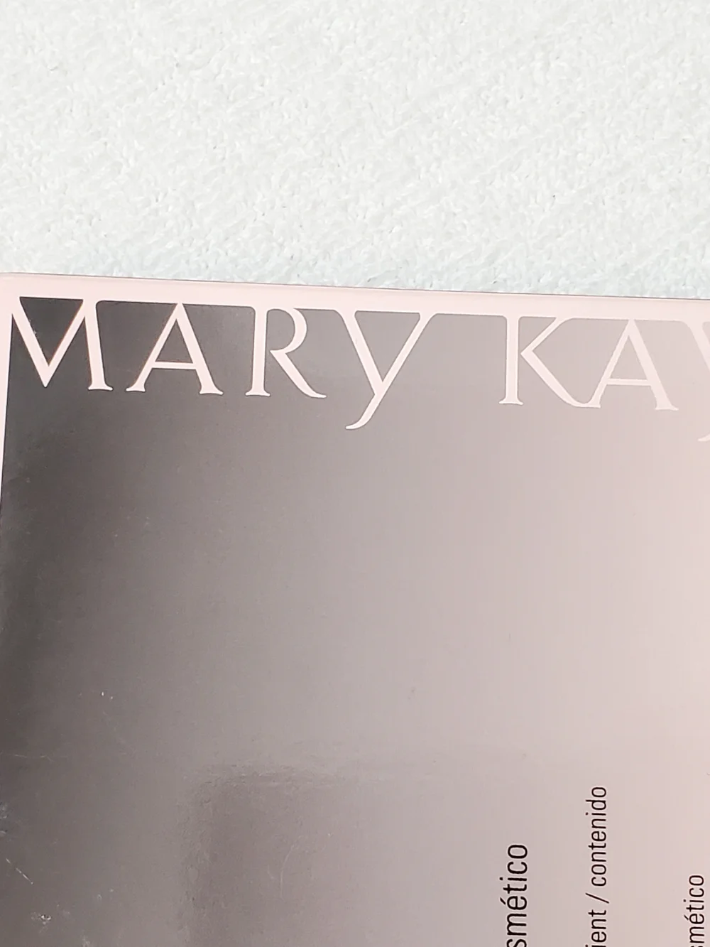 Mary Kay Black Magnetic Compact Mirror 017362 Unfilled NIB Refillable Cosmetic
